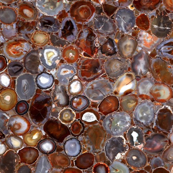 Agate de couleur primaire