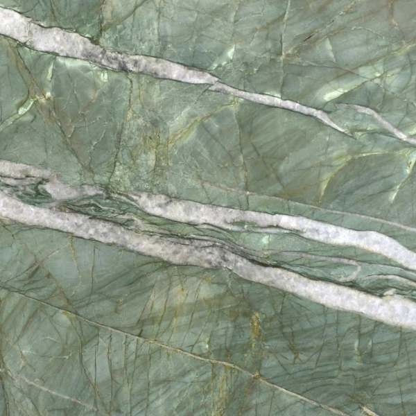 Quartzite cristalline émeraude