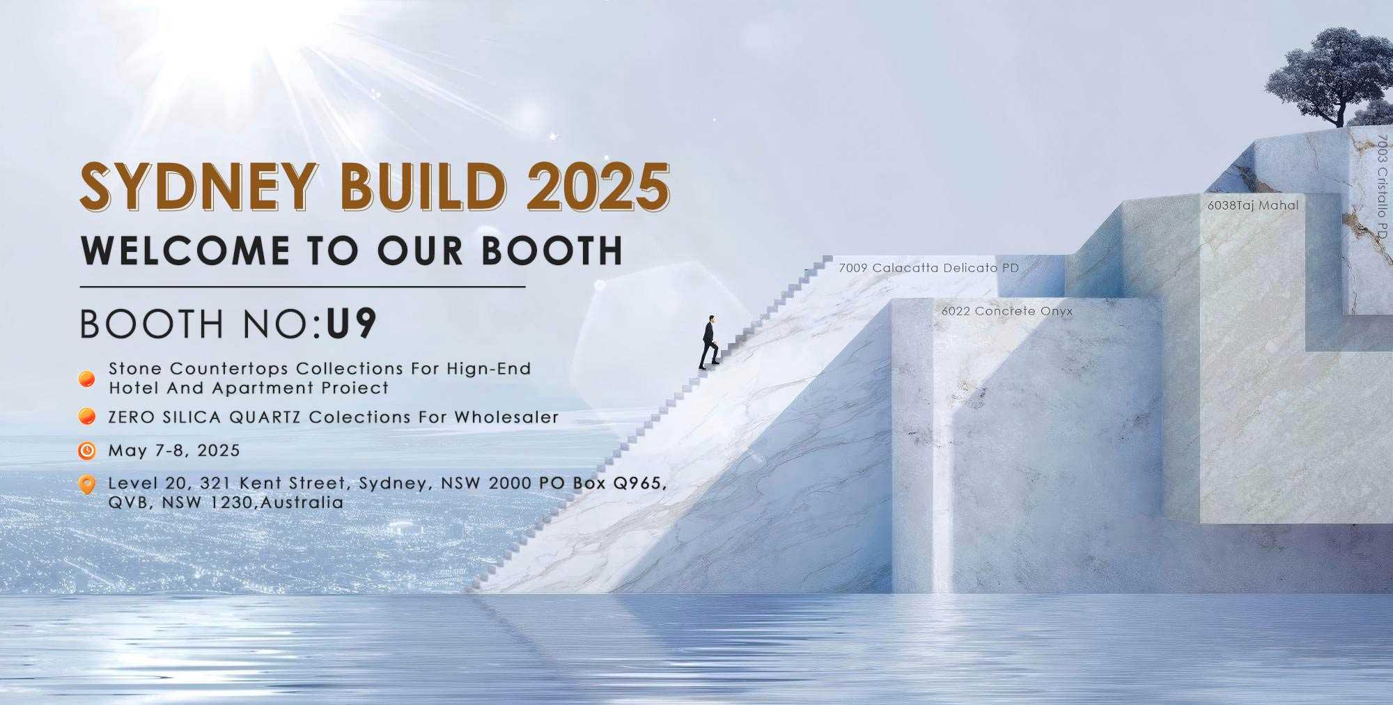 GOLDTOP STONE exposera à Sydney Build 2025 – Vous êtes invité !