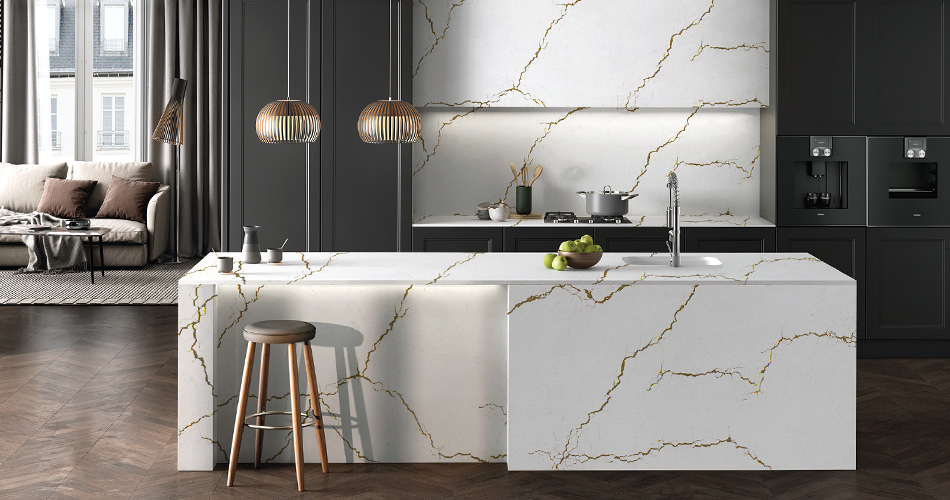 Pierre artificielle Goldtop
